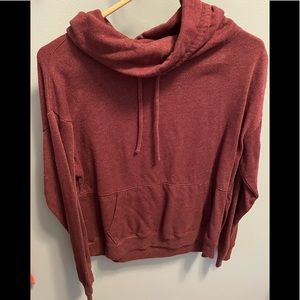 Soft maroon sweater